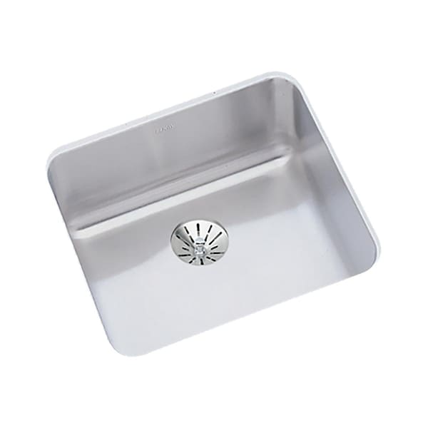 Lustertone Stainless Steel 14-1/2 X 14-1/2 X 5-1/2 Single Bowl Undermount Ada Sink W/Perfect Drain